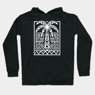 Palm Tree (White) Hoodie